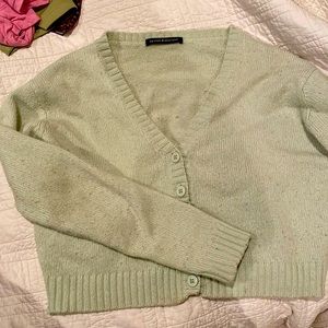 Brandy Melville light green sweater for sale
